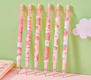 自动无锐化铅笔，卡通可爱学生文具书写和绘画，印度廉价散装笔 - Product Image 3