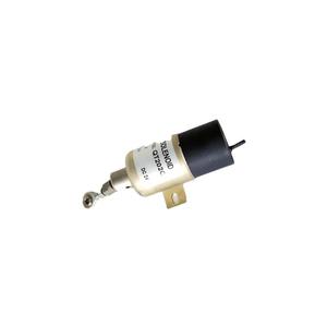 Solenoid Valve Qt202c 24V Fuel Cut Off For Gasoline <b>Generator</b> Parts - Product Image 1