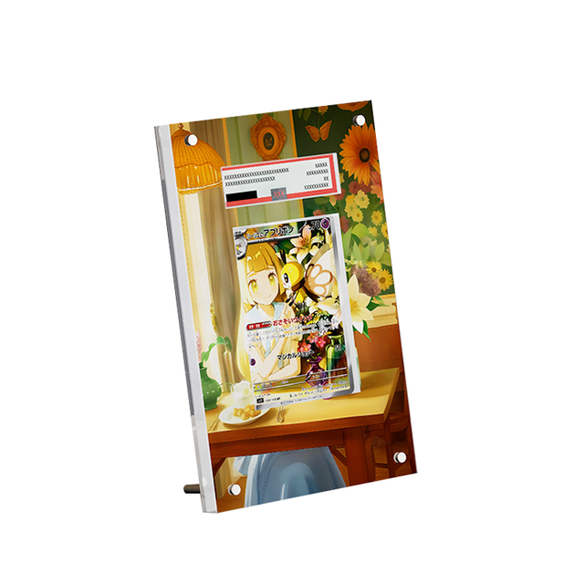 Custom High Quality clear Acrylic Magnetic Display case for Pokemon Booster Pack