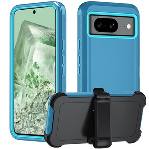 Clip per Cintura Holster Defender Custodia per Google Pixel 9 Pro 8 7 Pro 7a 8a Supporto Antisismico Gratuito - Product Image 6