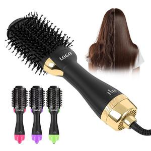 0728 3 in 1 Hair Dryer Brush for Frizz-free Styling, Multi-function Negative Ion <b>Hot</b> Air Straightener <b>Comb</b> - Product Image 3