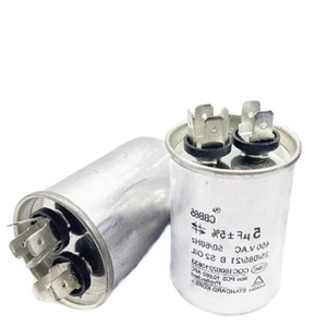 คาปาซิเตอร์มอเตอร์ Cbb65 5uf 450V AC รุ่น M24FB-610 รุ่น B0D3VFGKTX สำหรับอะไหล่คอมเพรสเซอร์เครื่องปรับอากาศ - Product Image 1