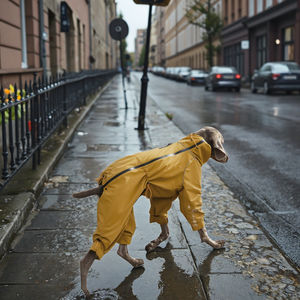 Chubasquero impermeable para perros, ropa transpirable para mascotas, ropa para perros pequeños y medianos, ropa para mascotas de día lluvioso - Product Image 2