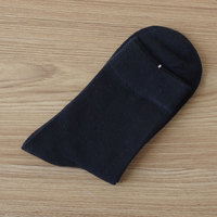 Chaussettes en coton pour hommes, Design classique, couleur unie, costume d'affaires, blanc, noir, gris, Design, de luxe, pour le Sport, 200 aiguilles