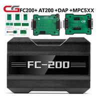 Programmeur ECU Avancé CGDI CG FC200 Version Complète, Adaptateur MPC5XX pour Reprogrammation de Puces ECU, Adaptateur AT200, Mise à Niveau de l'AT200 pour Lecture/Écriture de Données