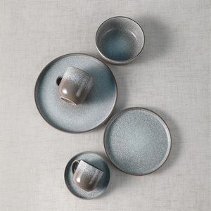 Juego de <span class=keywords><strong>Vajilla</strong></span> de Porcelana de Gran Capacidad con Diseño Escénico, Tazas de Café Duraderas, Caja de Regalo - <span class=keywords><strong>Vajilla</strong></span> Premium - Product Image 5