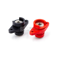 Bloc de bornes à vis pour onduleur de moteur automobile EV en cuivre 600V 350A avec placage nickel, 1000 cycles thermiques