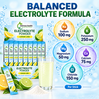 Mélange d'électrolytes instantané sans sucre OEM pour boisson sportive, suppléments nutritionnels directs, poudre de boisson électrolytique