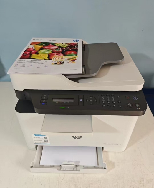New H-P Color Laser MFP 179fnw (4ZB97A) A4 4-in-1 Multifunction Printer USB Wireless LAN ADF Fax Color Copier  Scanner