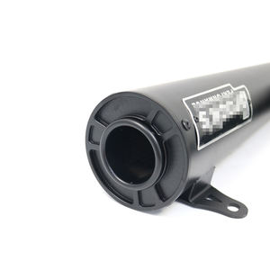 Silencieux d'échappement complet noir Brocks pour Suzuki GSXR 1300 <span class=keywords><strong>HP4</strong></span> zx14 <span class=keywords><strong>s1000rr</strong></span> nk40 Hayabusa 1999-2007 évasion moto café racer échappement - Product Image 5