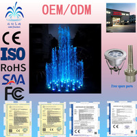 Équipement moderne programmable intérieur extérieur petite mini fontaine d'eau décoration de jardin musique danse fontaine jets à vendre