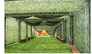 210D esterno rete mimetica caccia gioco mimetica maglia giardino Privacy schermo auto copre rete ombreggiante rete - Product Image 2