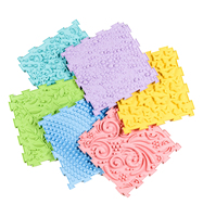 Tapis de sol anti-dérapant Puzzle sensoriel Tapis de jeu de massage carré pour enfants et adultes Équipement d'entraînement à l'intégration sensorielle