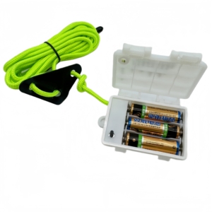 82101B-GREEN <span class=keywords><strong>Corde</strong></span> de tente lumineuse à LED <span class=keywords><strong>Corde</strong></span> lumineuse en nylon pour escalade, auvent, activités de plein air, bâche de tente - Product Image 4