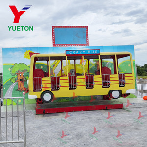 Manèges d'attractions chinois bon marché, manèges pour enfants, manège Crazy Bus à vendre - Product Image 3