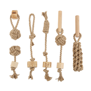 Wholesale Multi Craft MS1772 Custom Pet <b>Dog</b> Chew Toys Natural Hemp Cotton Eco Friendly Durable Interactive Indoor Use Toys - Product Image 1