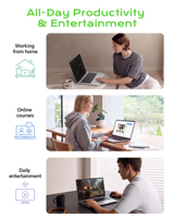 Intel N4020 Home Laptop 15,6 inch FHD Notebook Computer 4GB RAM 128GB EMMC Persoonlijk Dagelijks Gebruik OEM ODM Groothandel Leverancier
