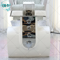 Chaise de pédicure électrique européenne personnalisable avec logo, pour salon de beauté, massage corporel, manucure, spa pour les pieds, style moderne