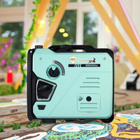 Vente directe d'usine, générateur portable ultra-silencieux à haute sécurité, 5 kW, à fréquence variable, refroidi par air, 4 temps, écologique, à essence