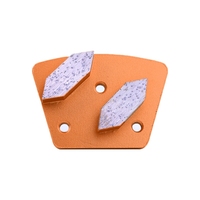 Disque abrasif PanGu personnalisable à haute dureté, forme trapézoïdale, 12 mm, outil de meulage du béton, OEM pour meuleuse ASL, lame de 40 mm