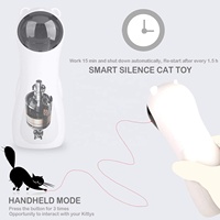 Jouets Laser interactifs à points rouges pour chats, Rechargeable, portable, pour chaton, pointeur automatique, nouveauté