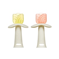 Anneau de dentition en silicone non toxique sans BPA bébé dentition Unique INew Style infantile bébé jouets ensemble de dentition doux