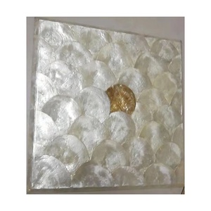 Mosaico di madreperla trasversale di lusso delle mattonelle delle coperture della squame di pesce del Fan del bagno - Product Image 5