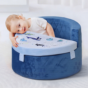 Linda <span class=keywords><strong>Silla</strong></span> de Actividades para Bebés, Anti-Caídas, para Alimentación y Aprendizaje, Mini Sofá para Recién Nacidos - Product Image 2