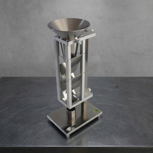 Testeur de densité en vrac par méthode de comptage de capacité <span class=keywords><strong>Scott</strong></span> ISO 3932, entonnoir vibrant, poudres métalliques, machine de test de densité en vrac - Product Image 6