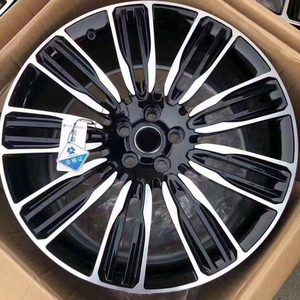 Jantes en alliage forgé 5x120 18 19 20 21 pouces Noir Machine Face Roue moyeu pour Range Rover Sport <span class=keywords><strong>SVR</strong></span> Defender Jantes de voiture forgées - Product Image 2