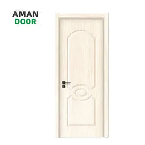 अमन दरवाजा घर के मुख्य प्रवेश द्वार बेडरूम के लिए लकड़ी का पेंट दरवाजा ठोस सागौन लकड़ी डब्ल्यूपीसी दरवाजा
