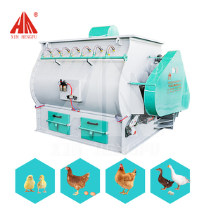 500kg por lote Máquina mezcladora de fórmula de alimentación profesional SSHJ Mezclador de paletas de doble eje Equipo de fabricación de la industria de alimentación - Product Image 4