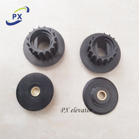 Rouleau de porte d'ascenseur Fermator VF4+ VVVF4, Poulie de courroie moteur YVP90-6S, Pièces d'ascenseur PPM-VF00C000 PPM-VFECC000
