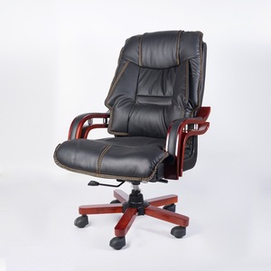 Muebles de oficina Diseño moderno Silla de juego barata Ergonómico Cuero sintético Giratorio para <span class=keywords><strong>Boss</strong></span> Silla de oficina para oficina - Product Image 1
