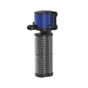 SUNSUN JQP Series-pompe à eau Submersible multifonction pour Aquarium, pompe à eau 3 en 1 pour aquarium avec boîte de filtre d'augmentation