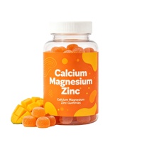 Gummies de calcium et de magnésium à marque privée pour le soutien osseux et immunitaire avec vitamines D3, K2 et zinc – Complément vitaminique en gummies
