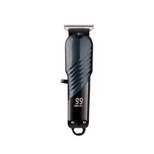 טעינה מהיר רחיץ מכונת גילוח KEMEI km-1134 USB דיגיטלי תצוגת אפילציה שיער RemoverFor גברים גוזם שיער