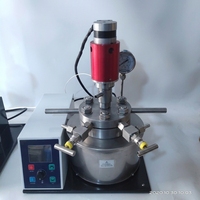 Reactor de Alta Presión para Laboratorio con Agitador Magnético, Pantalla Táctil, Autoclave Hidrotermal para Reacciones Químicas