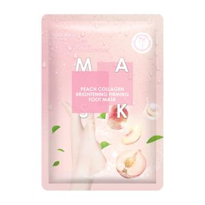 Masque pour les pieds au collagène de pêche, blanchissant et raffermissant, soin des pieds éclaircissant et élastifiant, vente chaude - Product Image 2