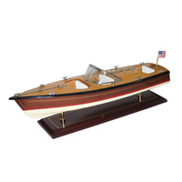 Bateau de vitesse en bois personnalisé de haute qualité, fait à la main, parfait pour la décoration, la collection et les cadeaux Runabout Yacht Aquarama Model Boat