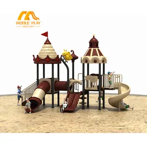 Castle Theme Large Outdoor Amusement Park Children's Outdoor Playground Slide sports outdoor playgrounds