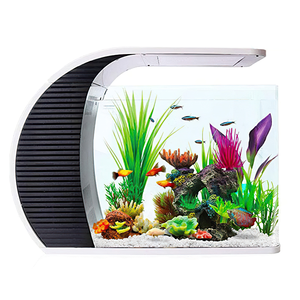 Acquario in Vetro Trasparente Hygger da 5 Galloni con Illuminazione LED, Vasca per Pesci Betta - Product Image 4
