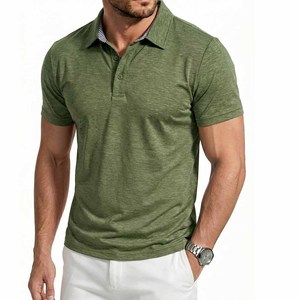 T-shirt de sport pour homme avec logo personnalisé, polos de golf personnalisés de haute qualité ZML - Product Image 1