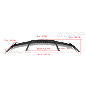 ปีกสปอยเลอร์ท้ายรถสปอยเลอร์คาร์บอนไฟเบอร์แห้งสำหรับ BMW G80 G82 G83 M3 M4 2021-in MP สไตล์บูตลิ้นหลัง - Product Image 6