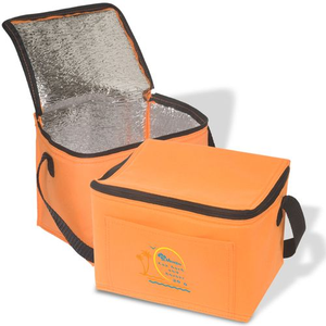 Sac isotherme personnalisé pour 6 canettes – Sac à déjeuner isolé pour pique-nique et boissons estivales - Product Image 1