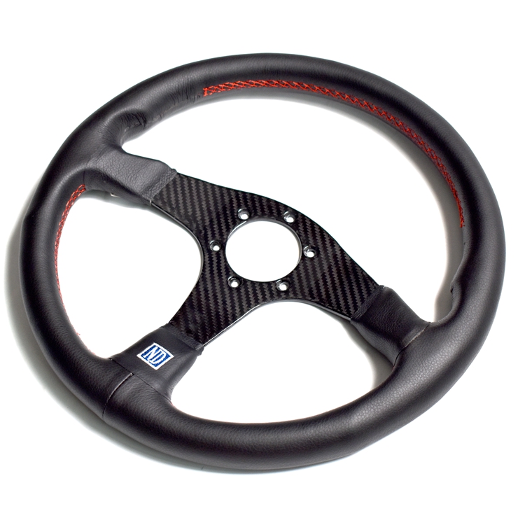 ユニバーサル ブラック レーシング スポーツ レザー タイプ 350 MM