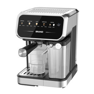 Cafetera semiautomática con pantalla táctil inteligente italiana, eléctrica, doble concentrado, capuchino americano, Latte Frullato <span class=keywords><strong>Bianco</strong></span> - Product Image 5
