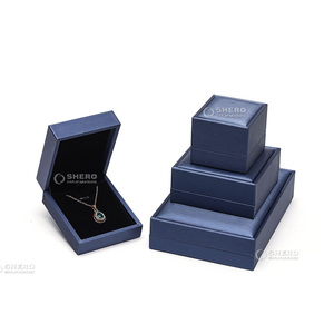 Sản Xuất Thấp Moq Đồ Trang Sức Set Hộp Biểu Tượng Tùy Chỉnh Độc Đáo Món Quà Sang Trọng Satin Nhung PU Da Hộp Đồ Trang Sức Bán Buôn - Product Image 4