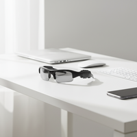 Gafas Inteligentes para Ciclismo al Aire Libre, Gafas de Sol con Video en Primera Persona Full HD y Transferencia WiFi, Compatibles con OEM