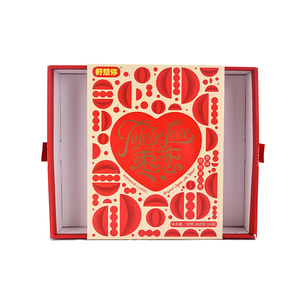 Cajas de Cartón para Dulces con Logotipo Personalizado al por Mayor, Cajas de Regalo de Papel para <span class=keywords><strong>Galletas</strong></span> de Chocolate de Colores con Funda - Product Image 2